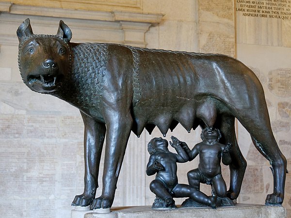 Capolitijnse wolf ©Capolitijnse museum Rome