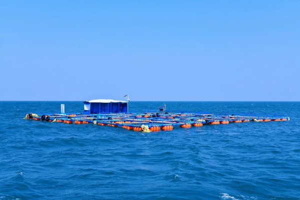foto: Drijvend platform voor uraniumwinning uit zeewater. ©CNNC